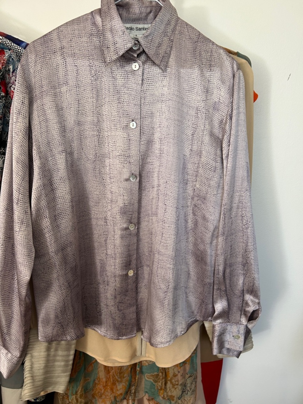 Paolo Santino Silk Shirt